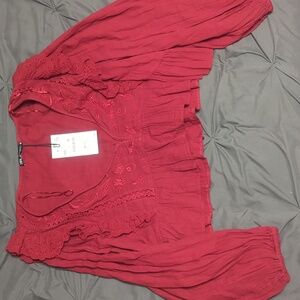 BNWT Zara flowy shirt